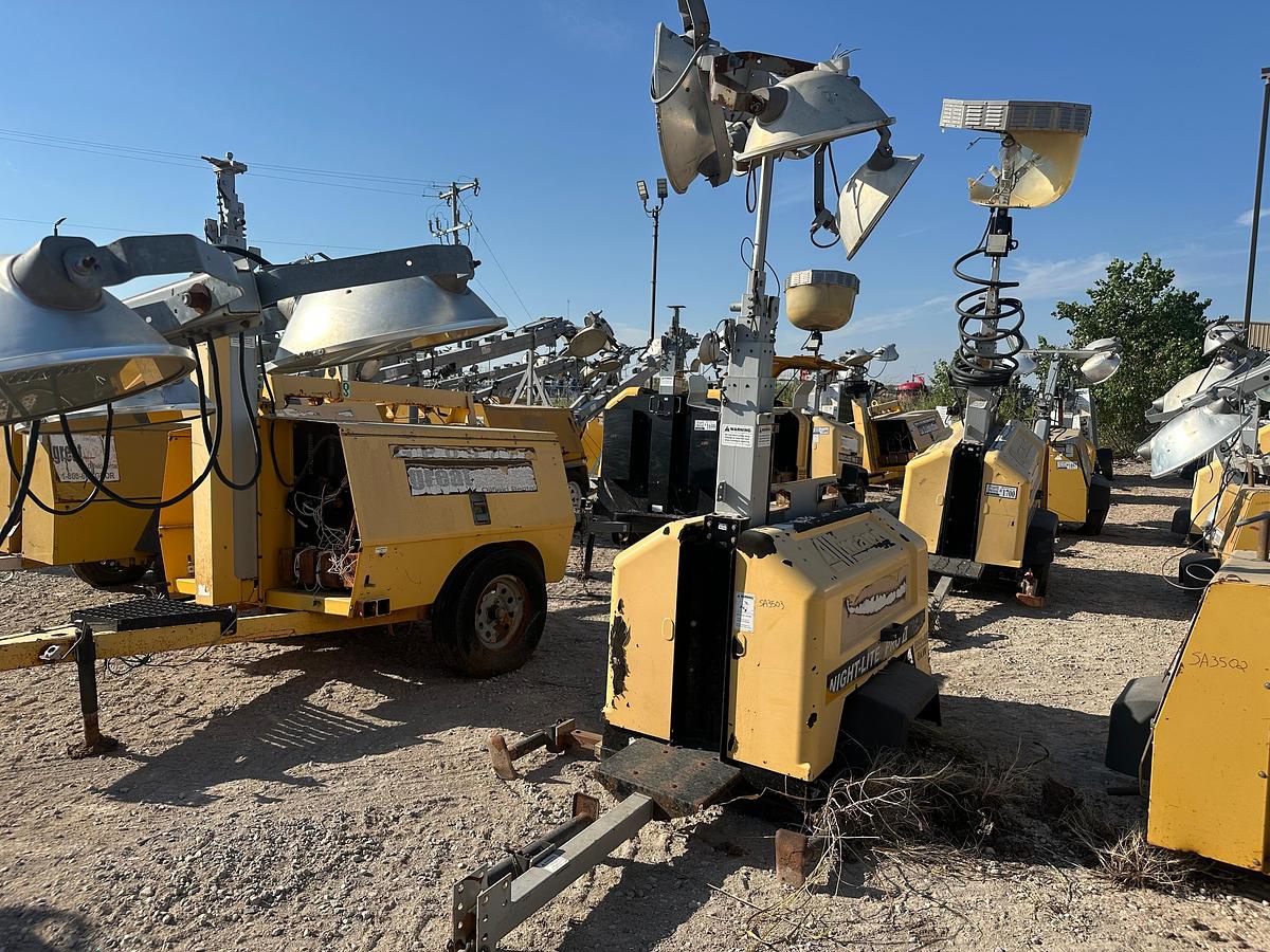 Used Allmand Night-Lite Pro 2 8kw Light Plant with CAT Engine