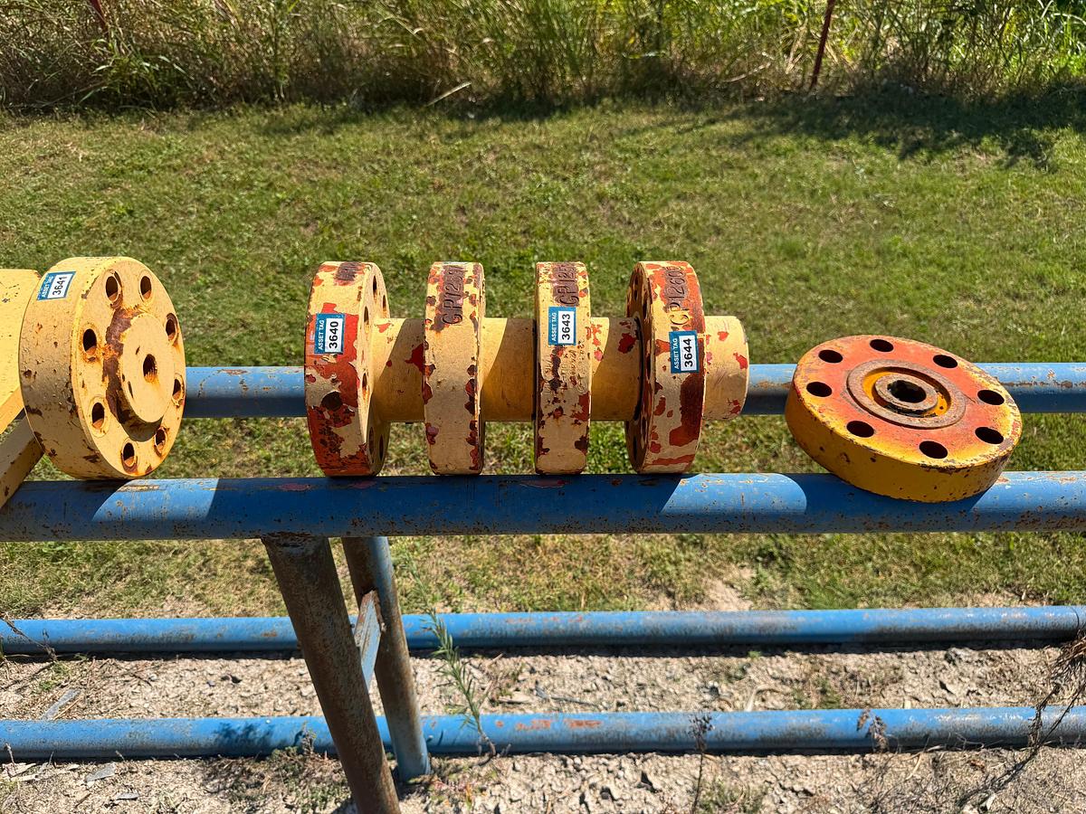 Used (6) Crossover Adapters; (4) 2 1/16'', (2) Assorted