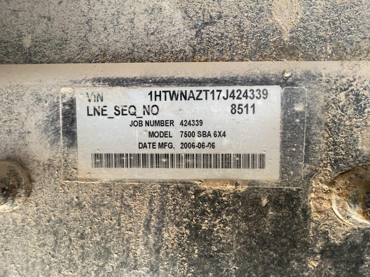Used 2006 International 7500 SBA 6x4