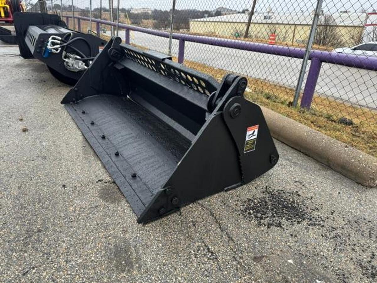 Used 2025 PABREAK Skid Steer Multi-Purpose Bucket