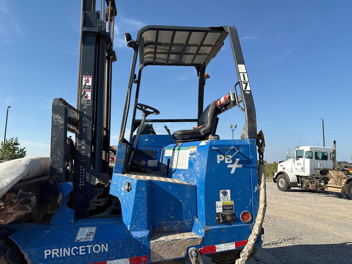 Used 2011 Bright Coop Flatbed Trailer with a Princeton PB80 2011 Piggy Back