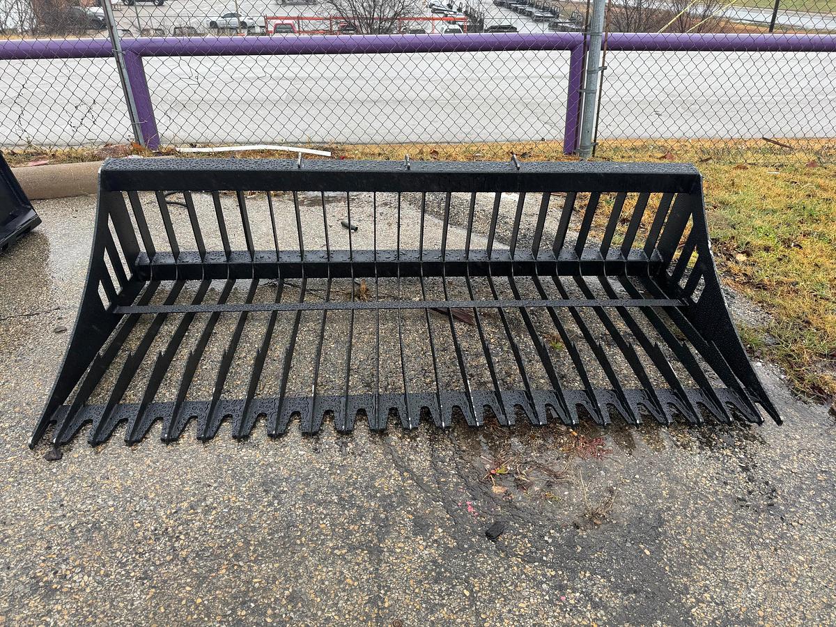 Used 2025 PABREAK 84" Skid Steer Rock Bucket