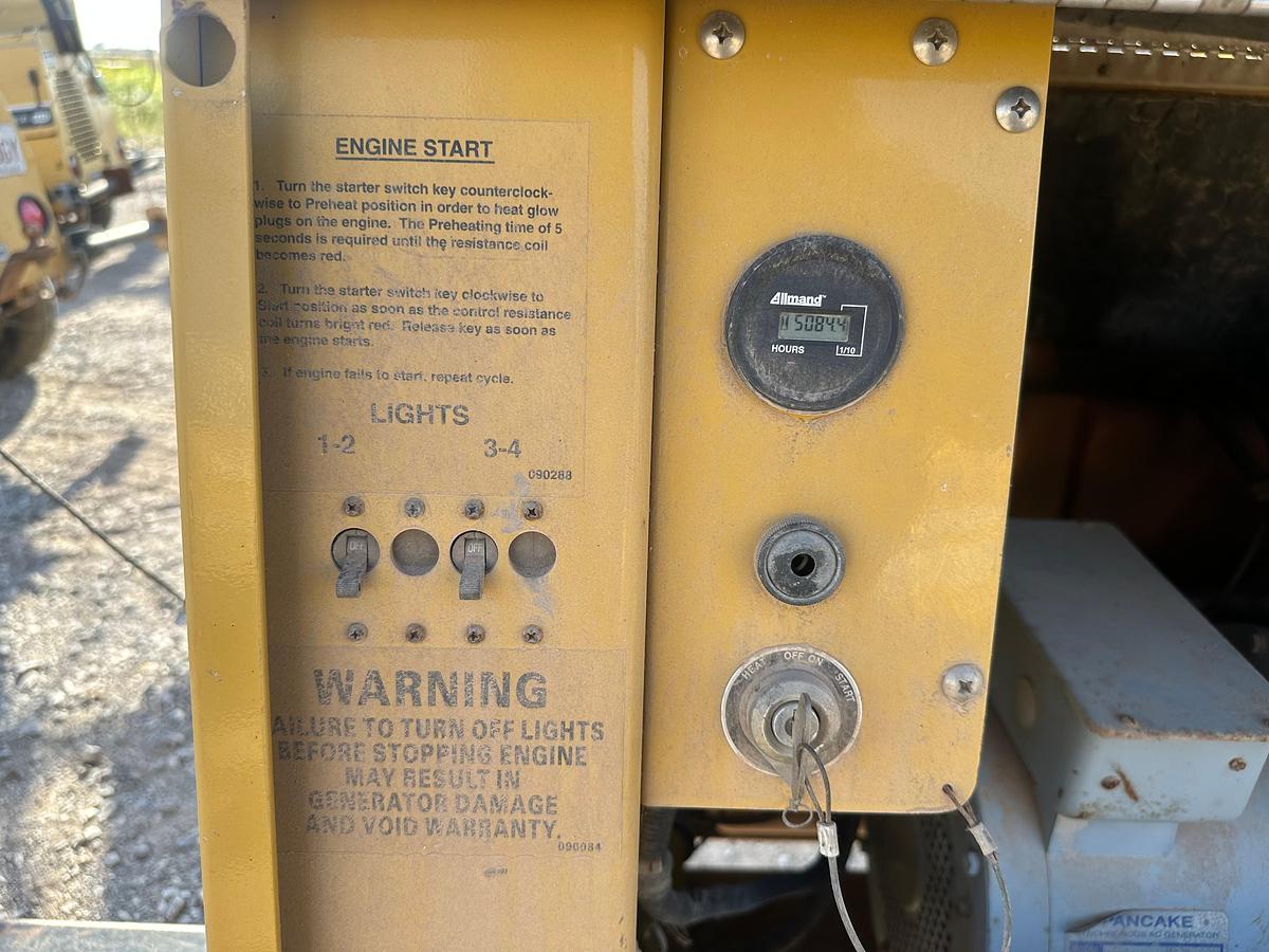 Used Allmand Nightpro NL8 8kw Light Plant with CAT Engine