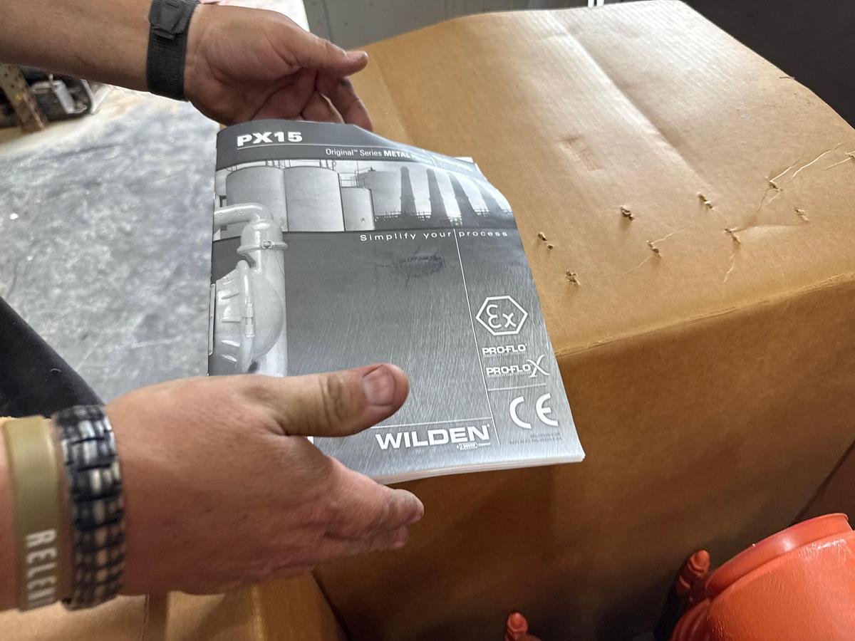 Used Wilden PX15 Transfer Pump