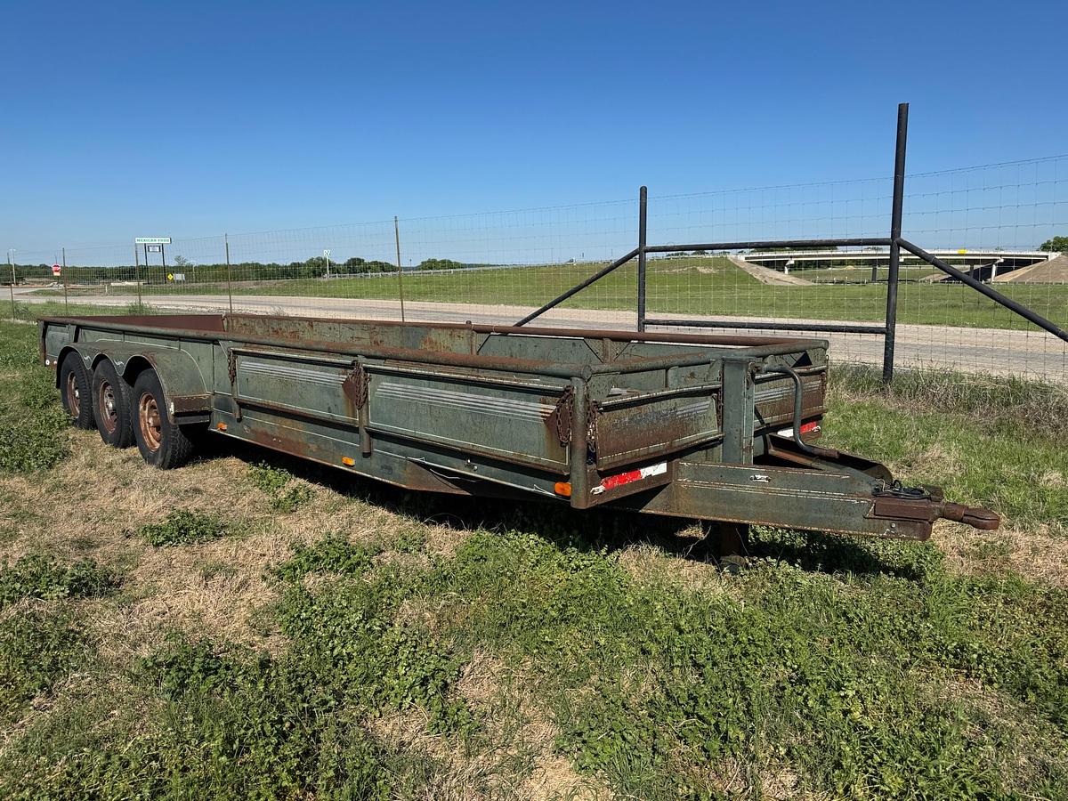 Used Flatbed Trailer