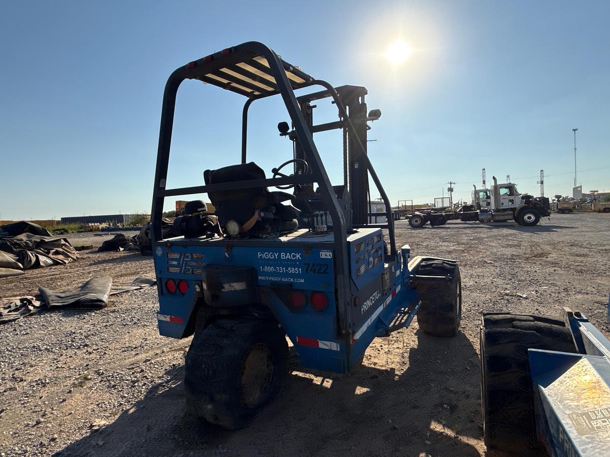 Used 2011 Bright Coop Flatbed Trailer with a 2011 Princeton PB80