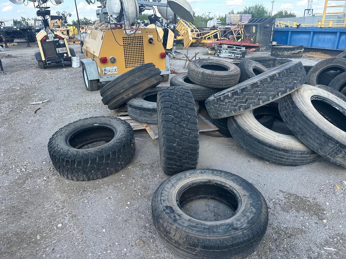 Used 36'' Port-a-Cool, Various Size Tires, Piping, FracTank Stairs, T800 Hoods