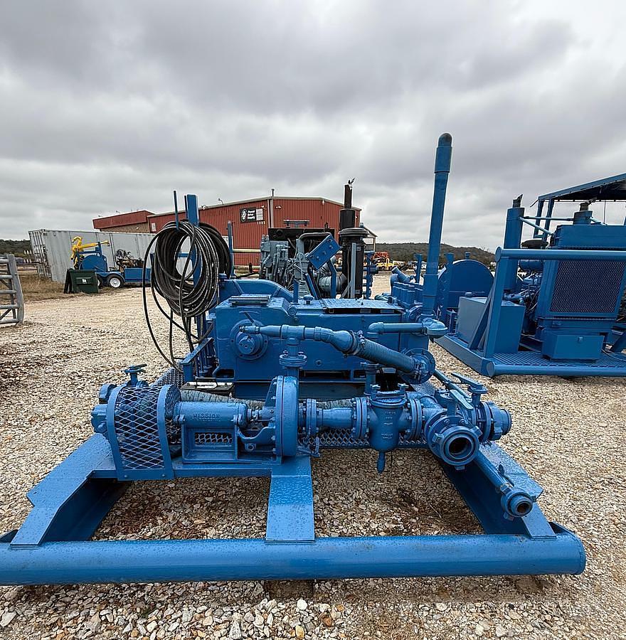 Used National JWS 165 Triplex Pump