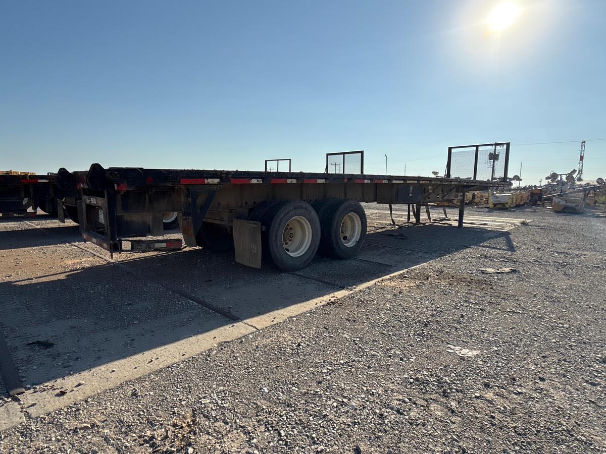 Used 2010 Bright Coop Flat Bed Trailer with a 2011 Princeton PB80 Piggy back