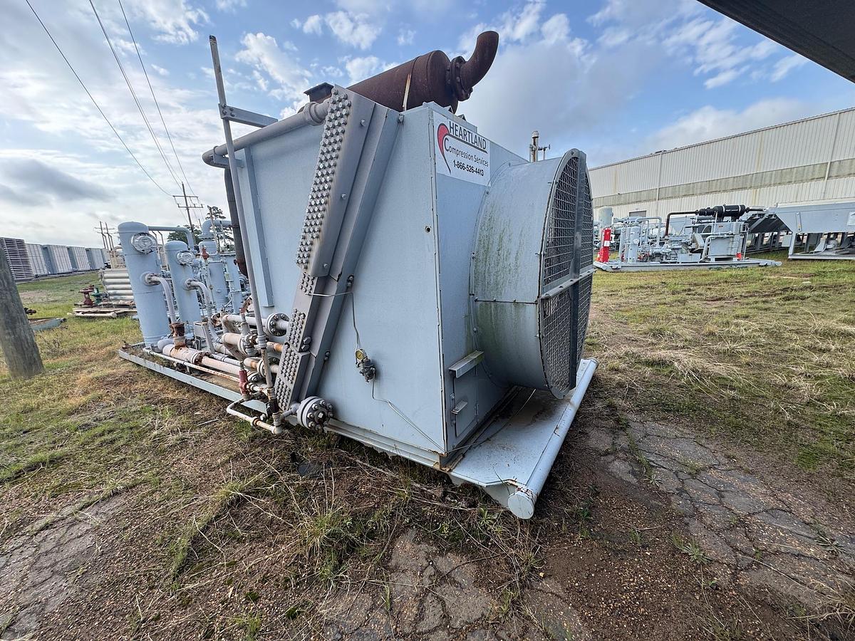 Used 2011 Engine-Driven Reciprocating Gas Compressor Package, Skidded