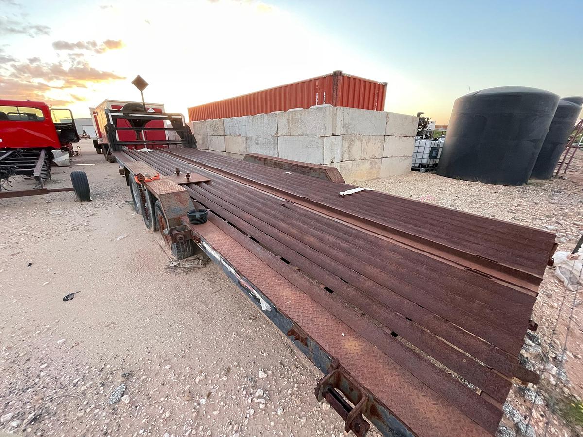 Used 2013 Bruder Gooseneck Equipment Trailer