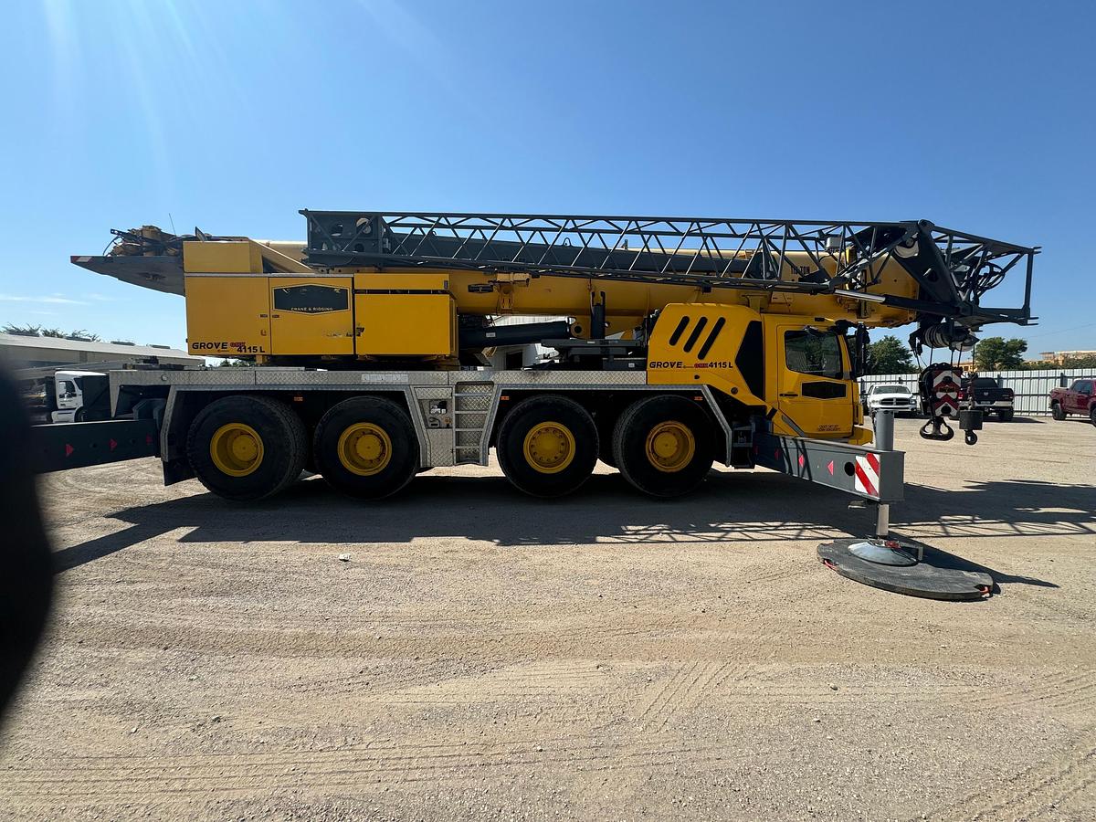 Used 2013 Grove GMK4100L All Terrain Crane 100 Ton Capacity 34,354 Miles