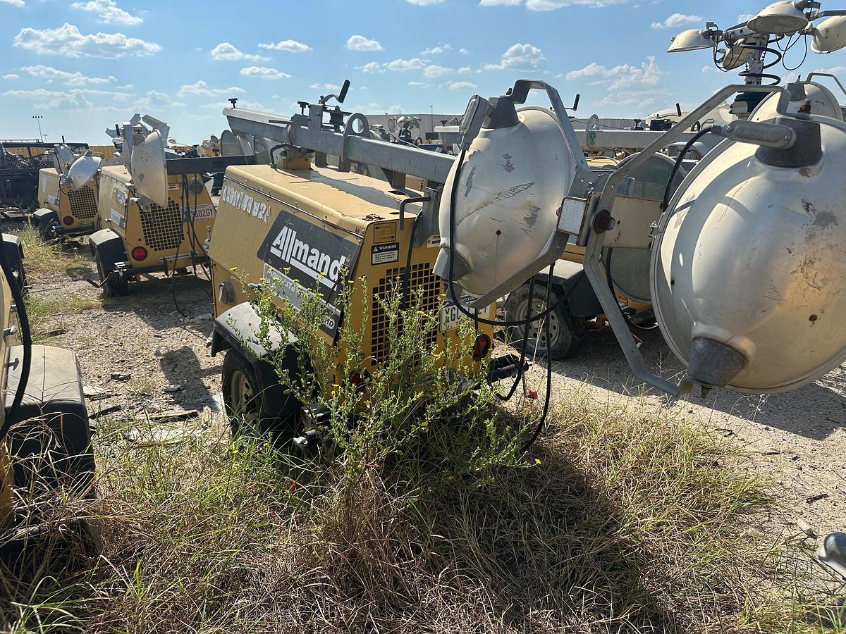 Used Allmand Night-Lite Pro NL 8 8KW Light Plant with CAT Engine
