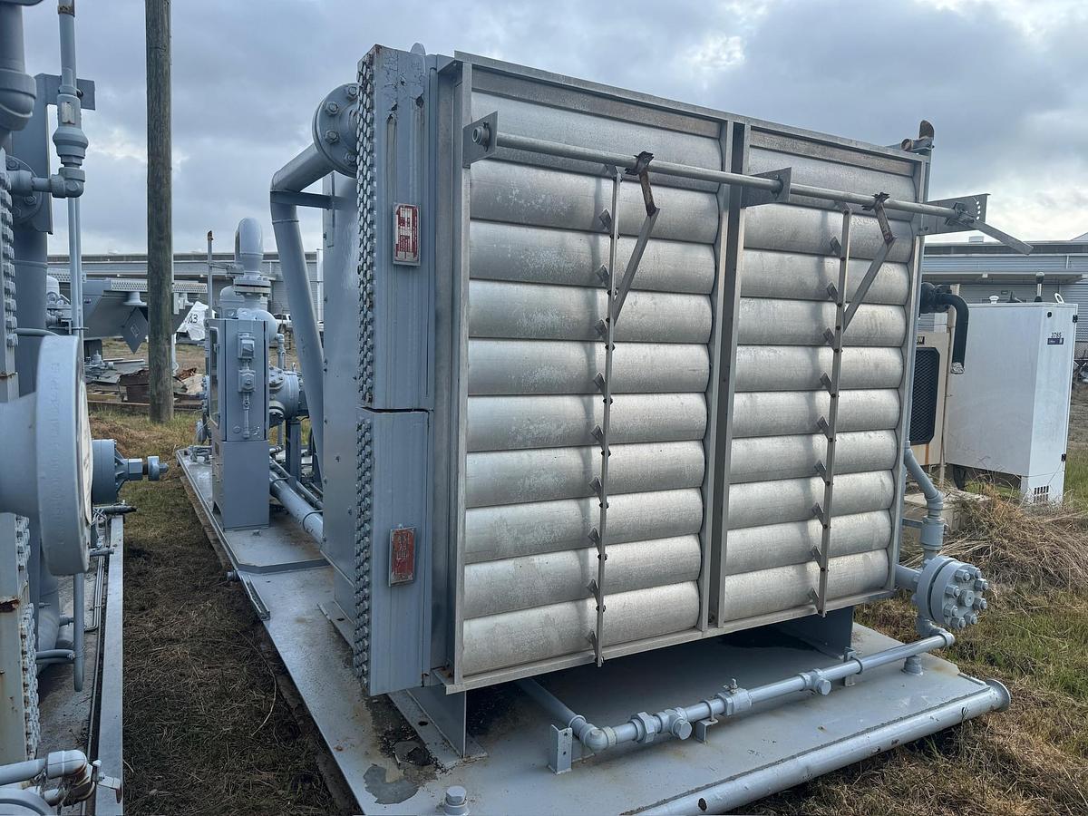 Used 2008 ETR Electric Reciprocating Natural Gas Compressor Skid with Aftercooler & Separator