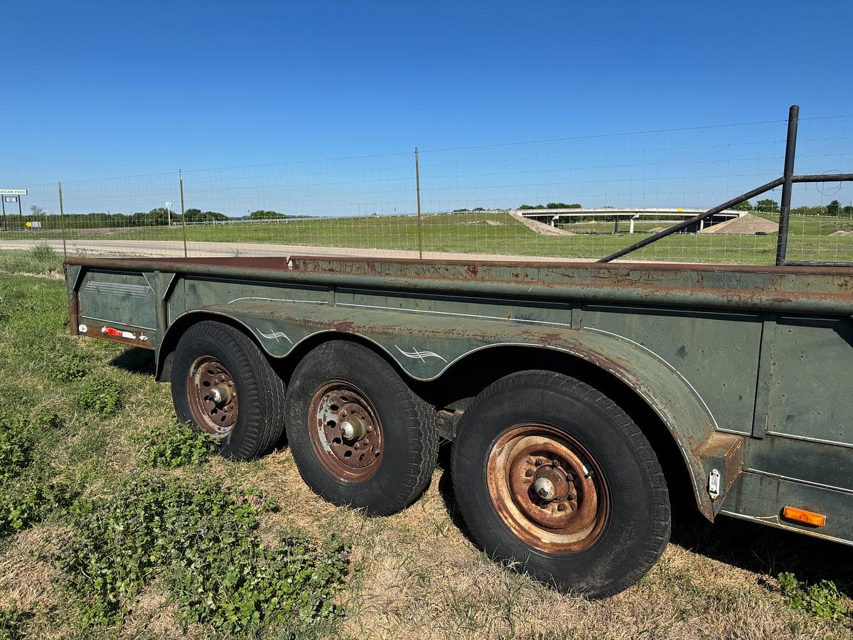 Used Flatbed Trailer