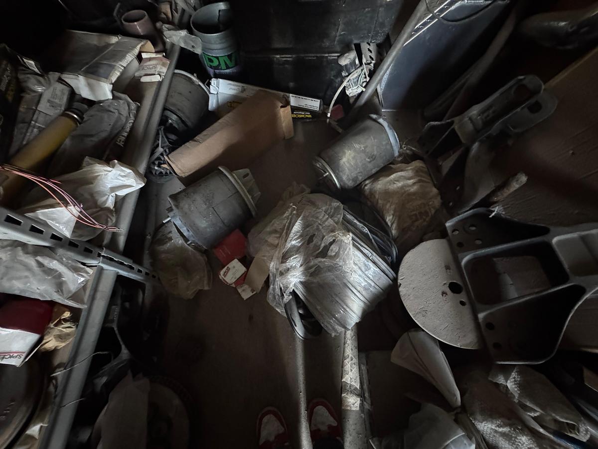 Used 20' Conex Shipping Container with Contents