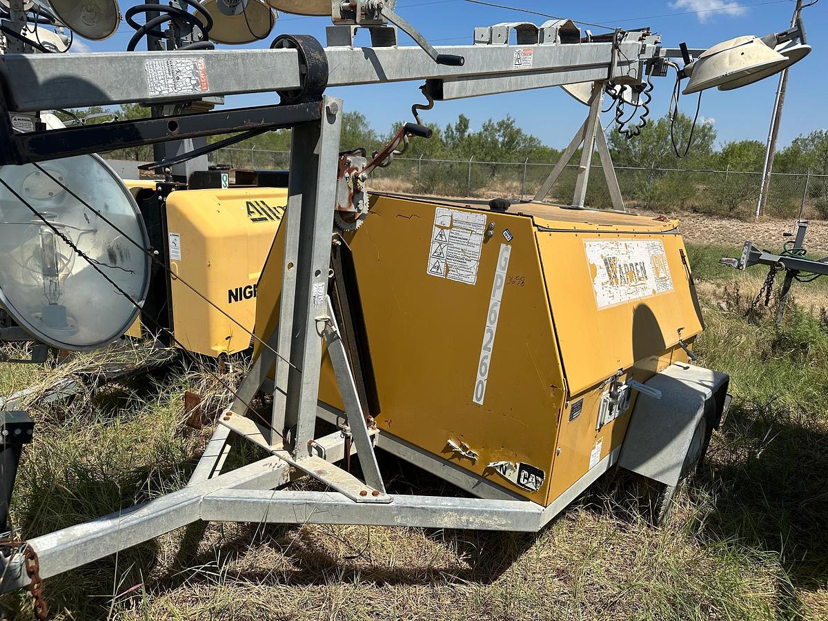 Used Warren Power Systems 20KW Light Plant with CAT Engine