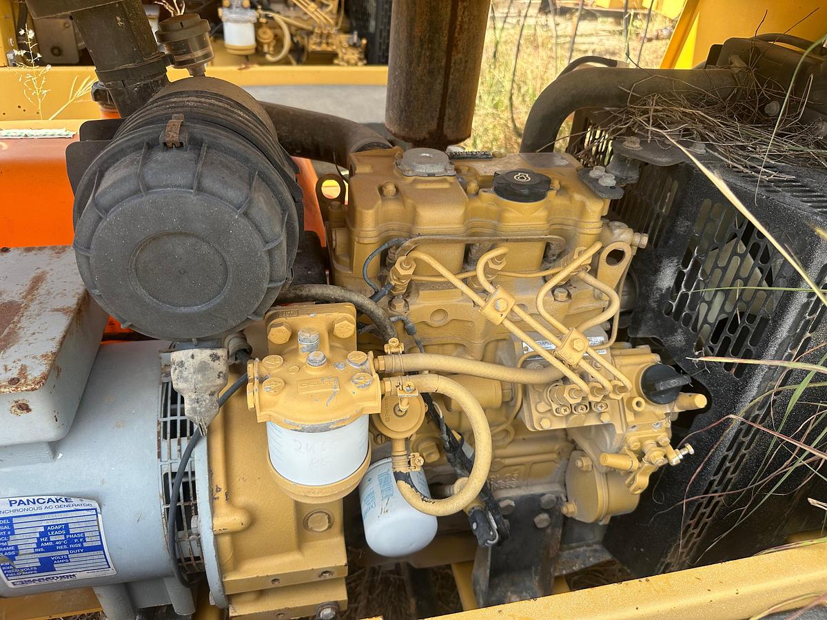 Used Allmand Night-Lite Pro NL 8 8KW Light Plant with CAT Engine