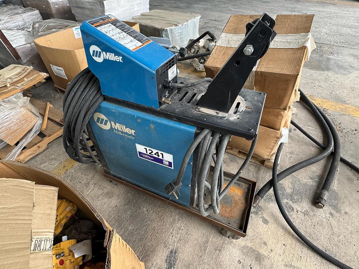 Used Miller Millermatic 250X MIG Welder with Wire Feeder