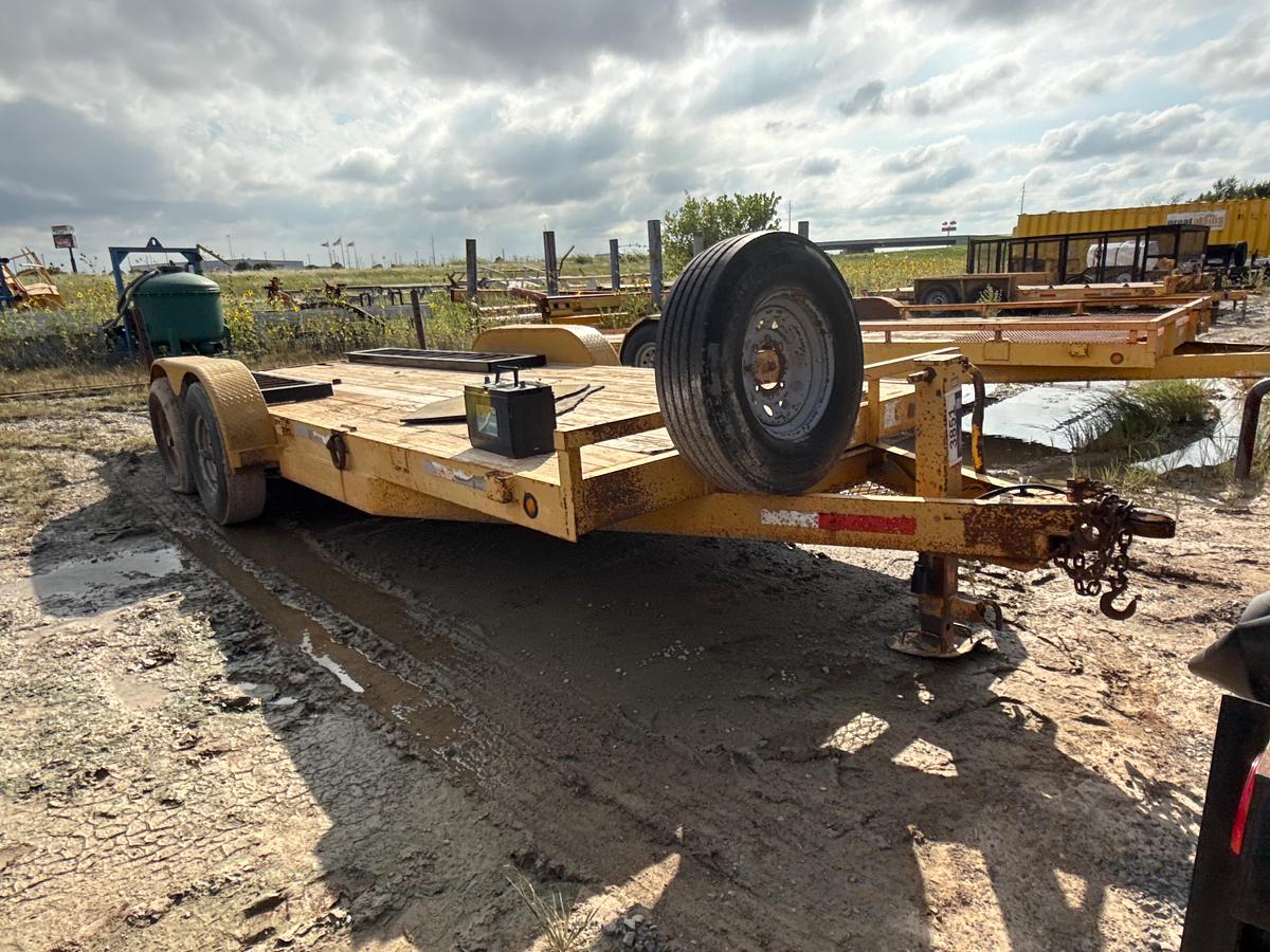 Used 18ft Wooden Deck Flatbed
