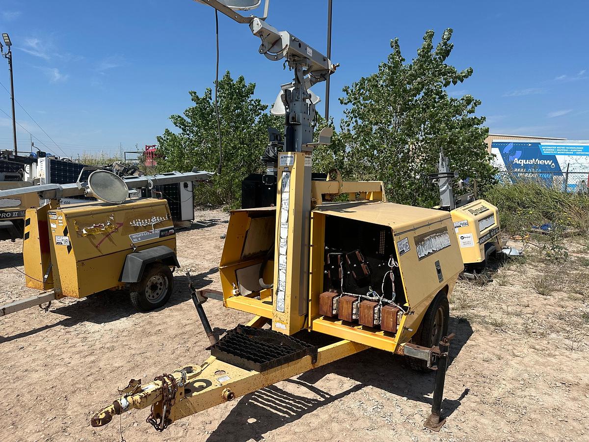 Used Allmand maxi-lite V 8kw Light Plant, Inoperable No Generator.