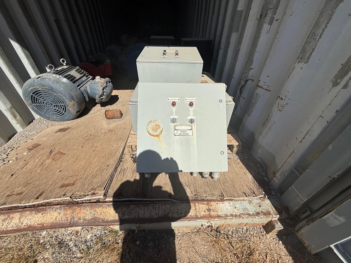 Used Conex Shipping Container with Contents