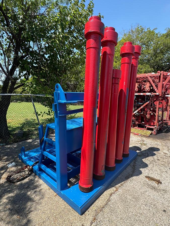 Used Coil Tubing Lubester and Rack