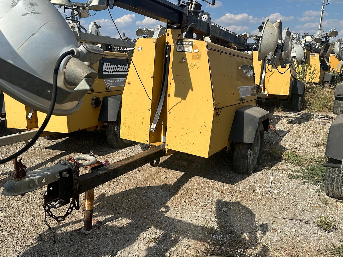 Used Allmand Night-Lite Pro NL 8 8KW Light Plant with CAT Engine