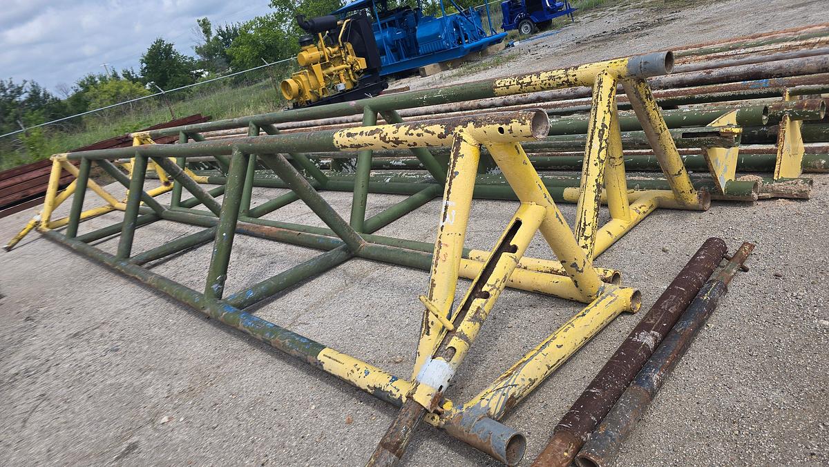 Used (2) Oilfield Pipe Racks 30' x 4'