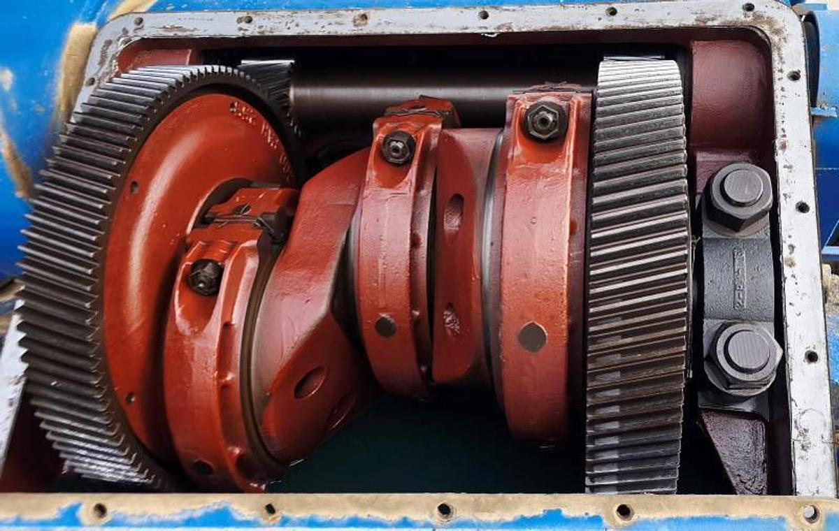 Used Gardner Denver PAH Triplex Pump, Skidded