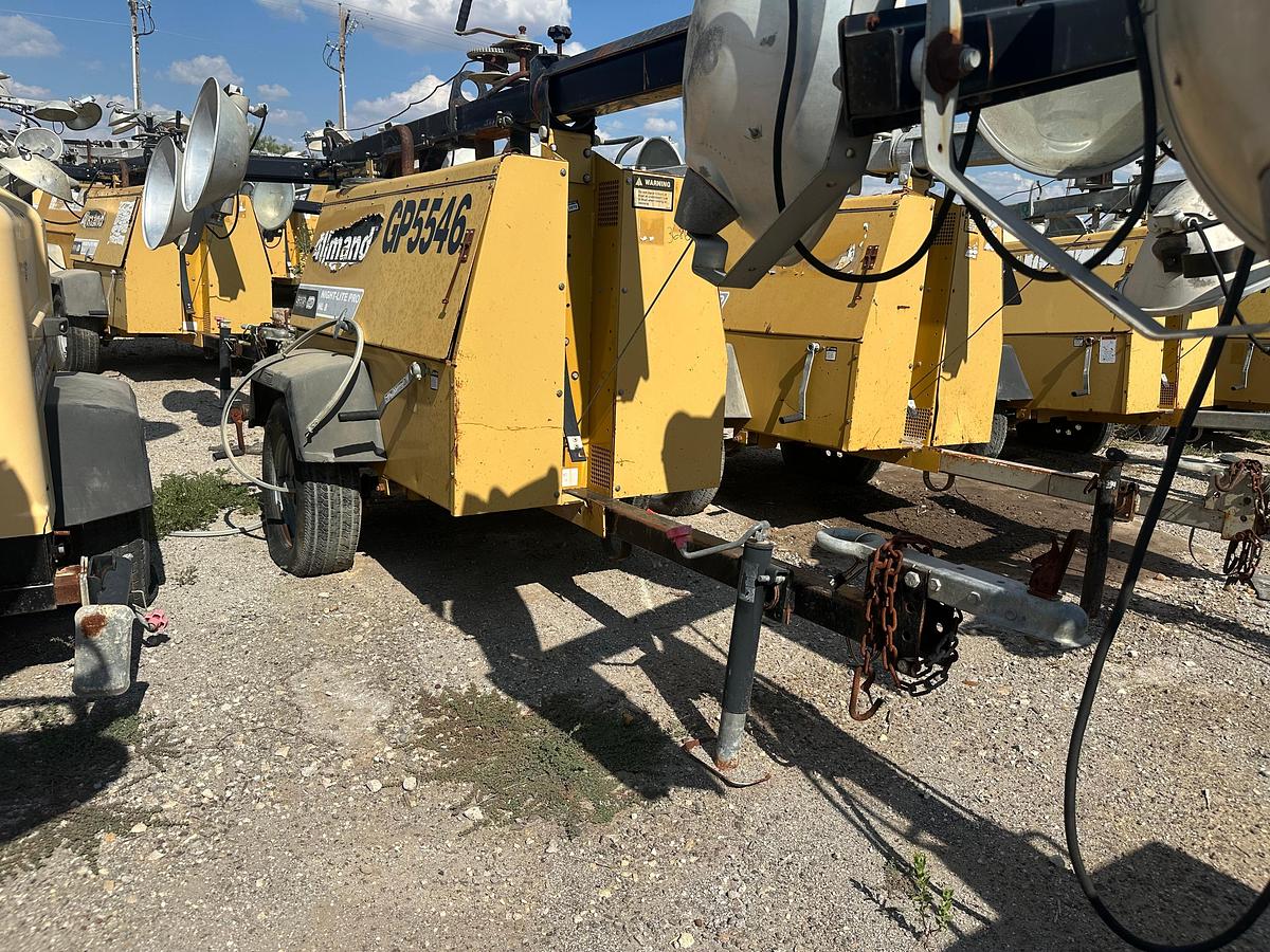 Used Allmand Night-Lite Pro NL 8 8KW Light Plant with CAT Engine