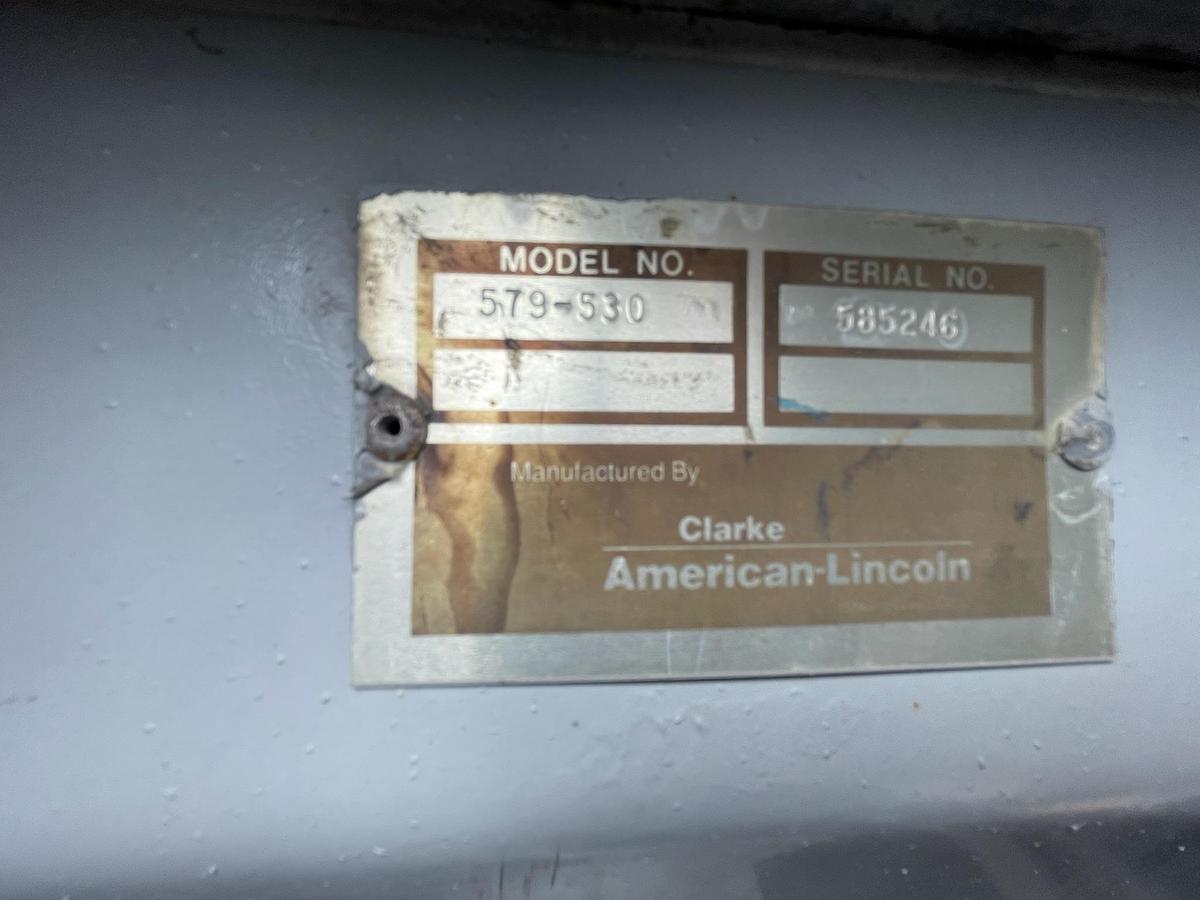 Used Clarke American-Lincoln 3366 Industrial Sweeper