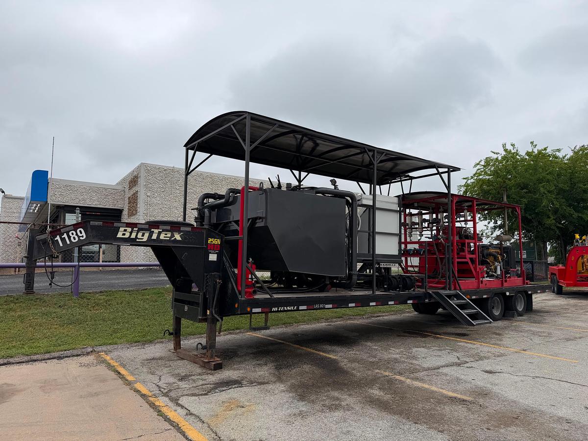 Used 2018 Nov Rolligon Chemical Mixing Unit Big Tex