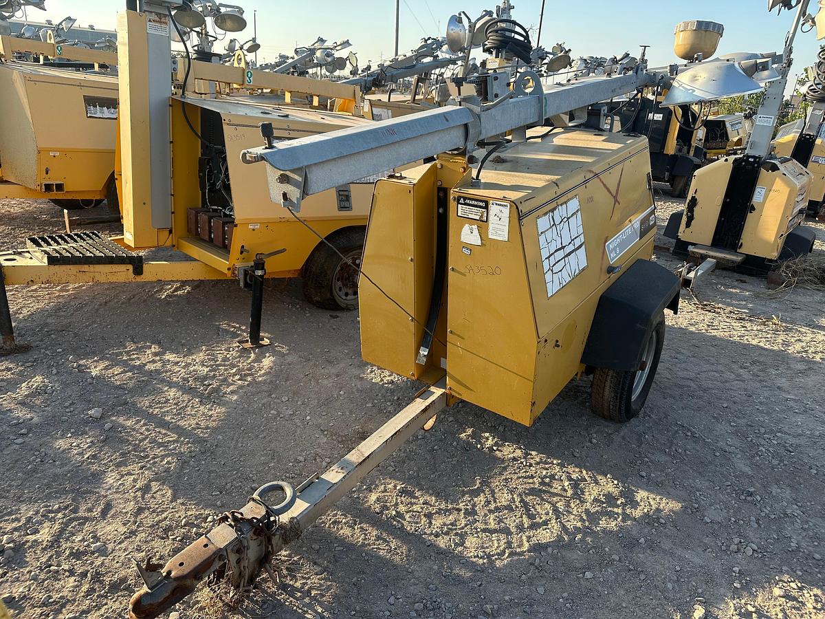 Used Allmand NightPro NL8 8kw Light Plant with CAT Engine