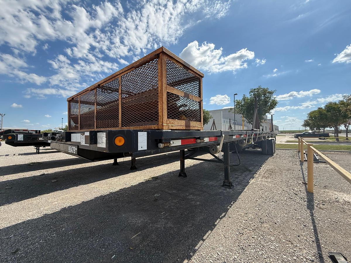 Used 2011 Viking 40Ft Flatbed Trailer