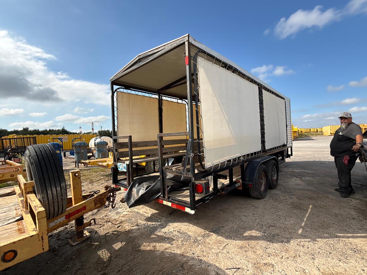 Used 20ft Cooling Trailer with Dual Porta Cools