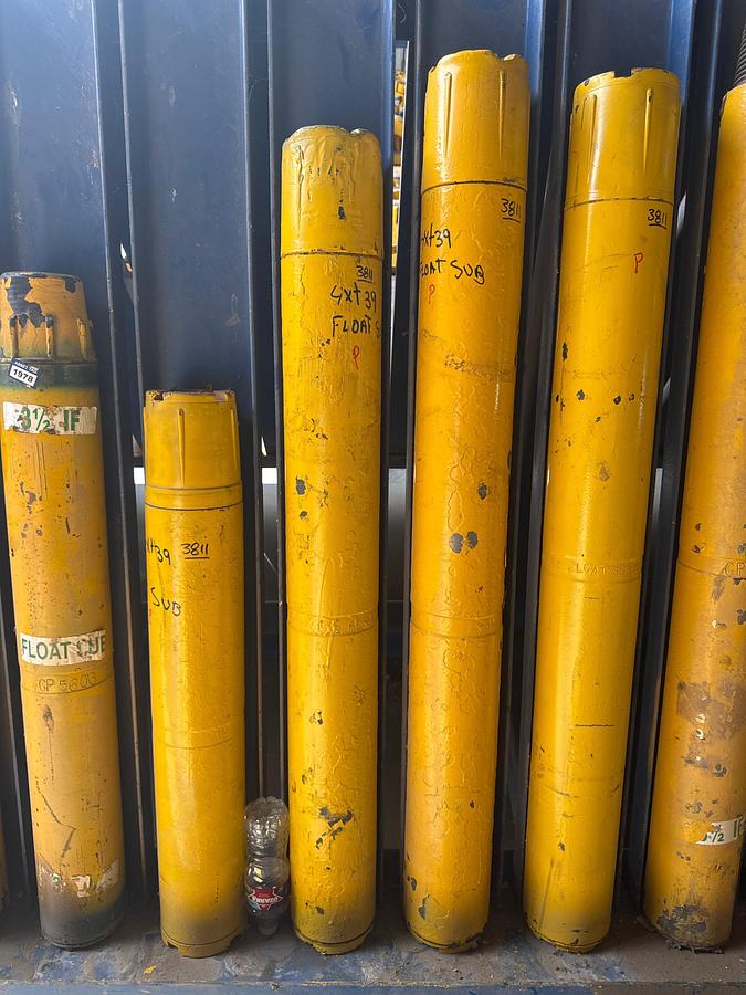 Used (6) 4'' Float Subs