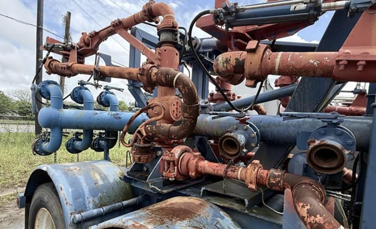 Used 2012 Worley Welding Works Frac Missile Manifold Trailer