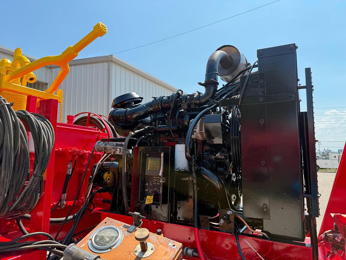 Used EVCO 85-Ton Power Swivel - Cummins QSB 4.5L Diesel Engine - Remote Controls!