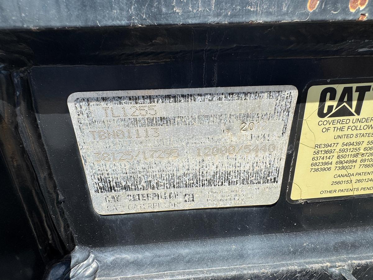 Used 2012 Caterpillar TL1255 Telehandler