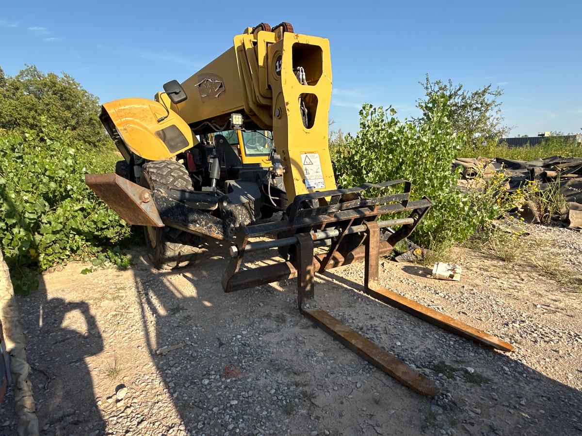 Used 2009 CAT TL1255 telehandler Mac Lifting Weight 12,000lbs