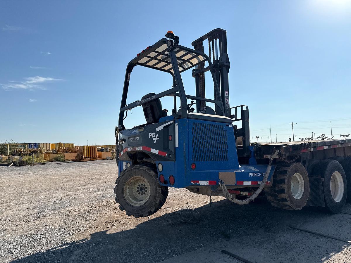 Used 2011 Bright Coop Flatbed Trailer with a Princeton PB80 2011 Piggy Back
