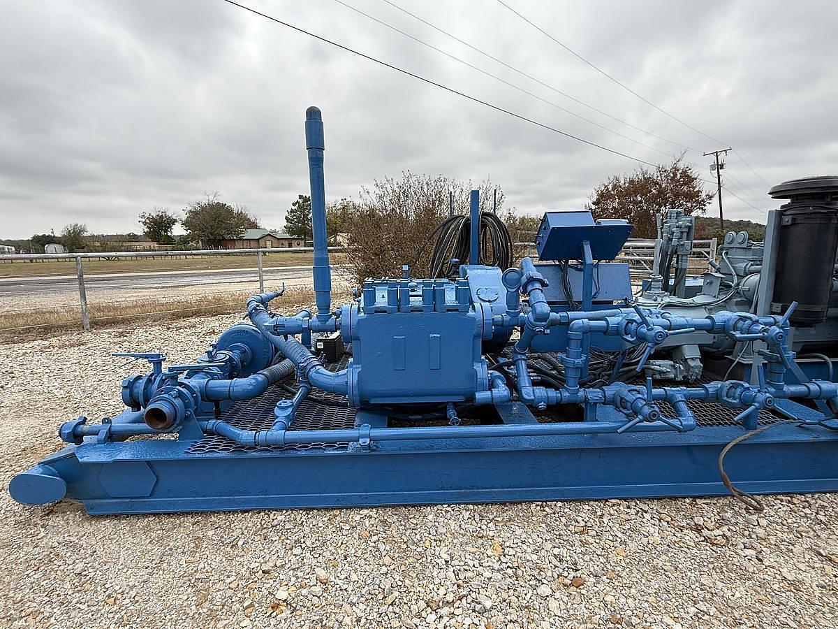 Used National JWS 165 Triplex Pump
