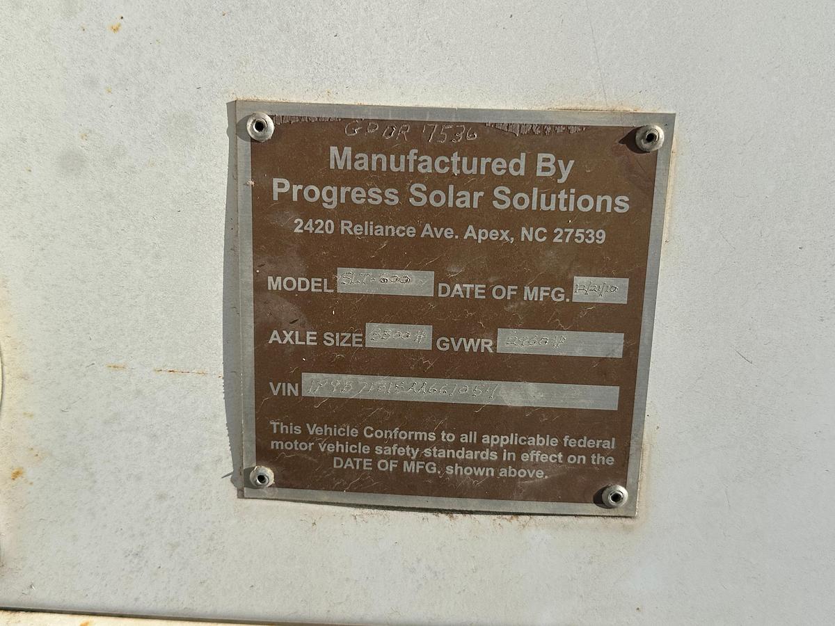 Used Solar Light Tower SLT600