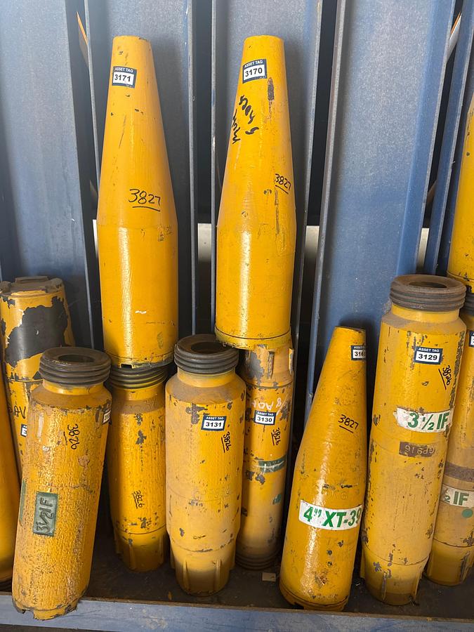 Used (19) Taper Subs Assorted Sizes