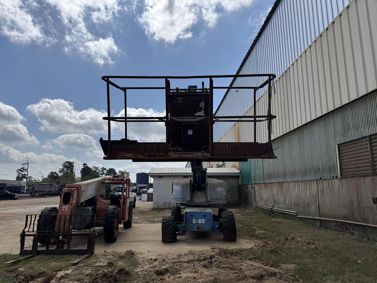 Used 2002 Genie S-65 4x4 Telescopic Boom Lift