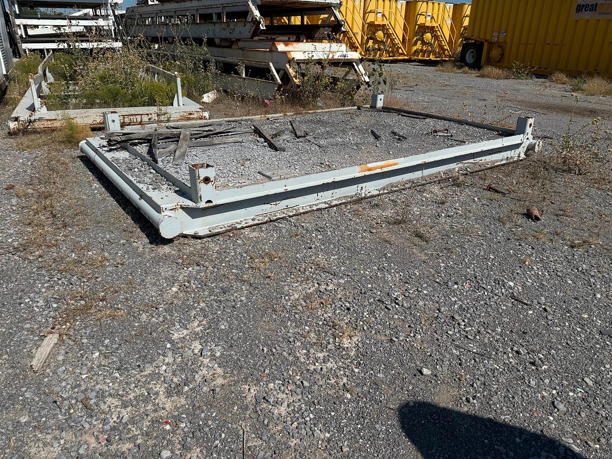 Used (20) V-Doors, Skid Roofs & Misc Skids