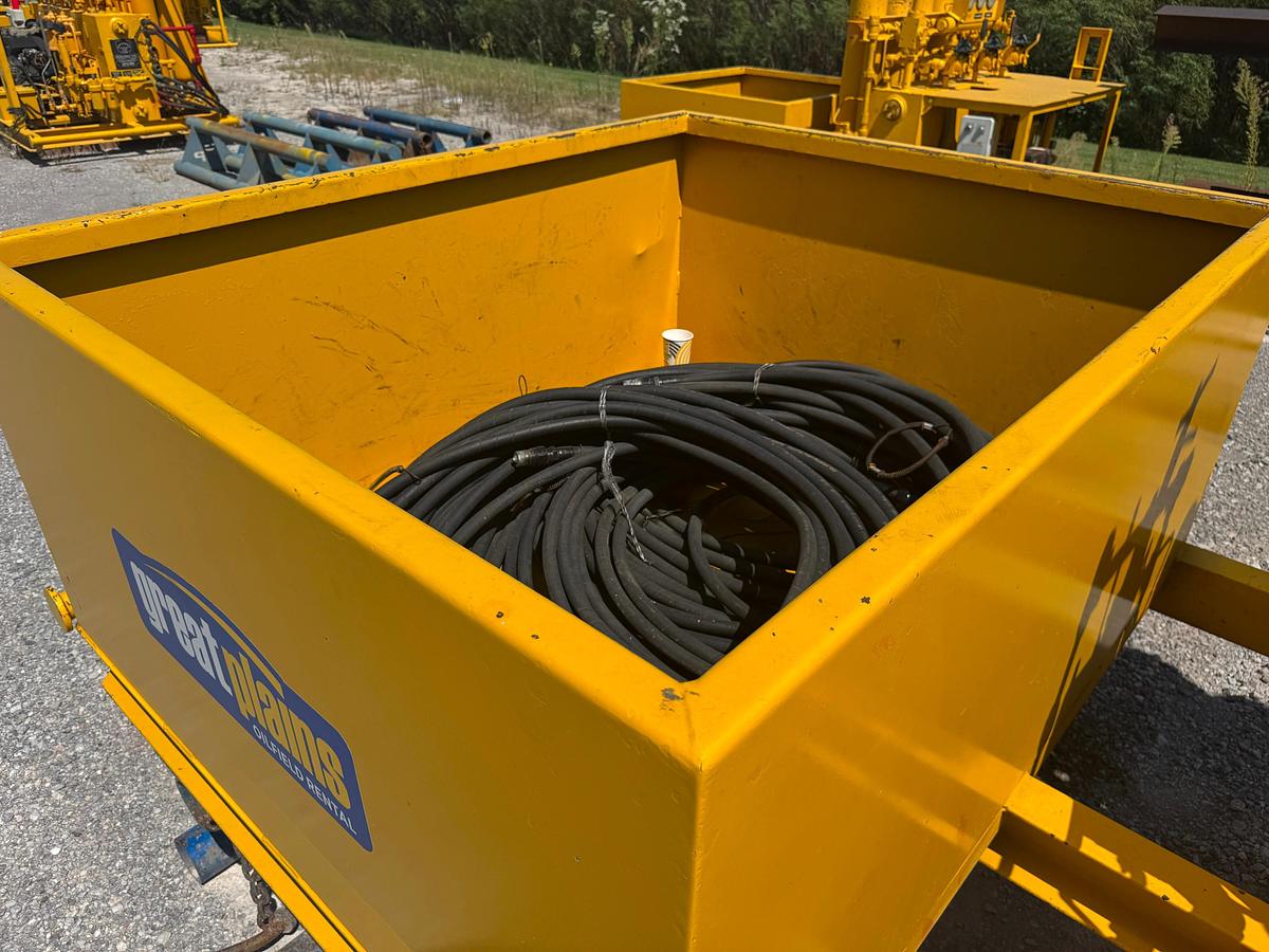 Used 2012 Advanced Pressure 6-station 120-Gallon Accumulator with BEAR triplex Pump Hatz Diesel Engine-