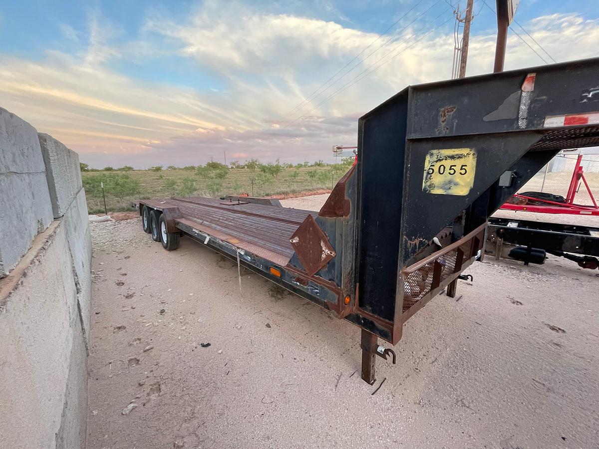 Used 2013 Bruder Gooseneck Equipment Trailer