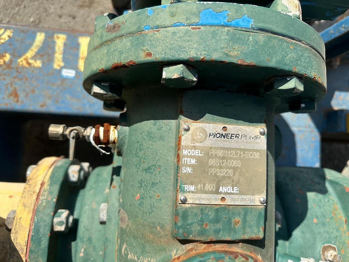 Used Pioneer Pump Trailer Mounted Pump with DeuzDiesel Engine